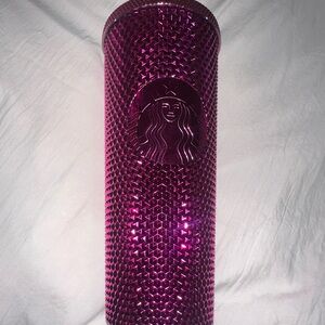 Starbucks Fuchsia Textured Tumbler